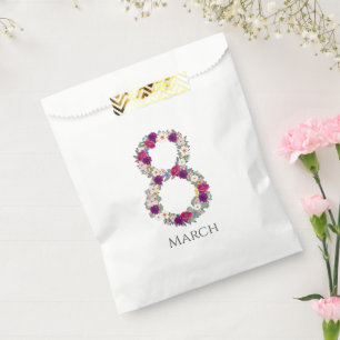 March 8 International Womens Day      Favour Bags