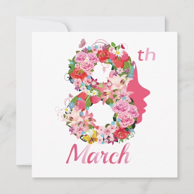 March 8th International Women's Day  (Front)