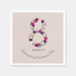 March 8th International Women'sDay Napkin
