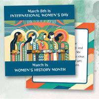 March 8th is International Women's Day