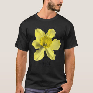 March Birth Month Flower Daffodil vintage T-Shirt