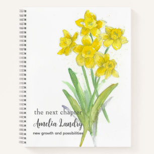 March Birthday Flower Journal Daffodil Flowers