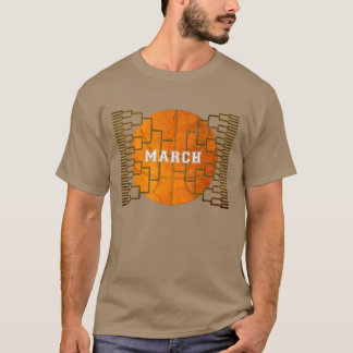 MARCH BRACKETOLOGY BASKETBALL T-Shirt