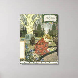 March Canvas Print