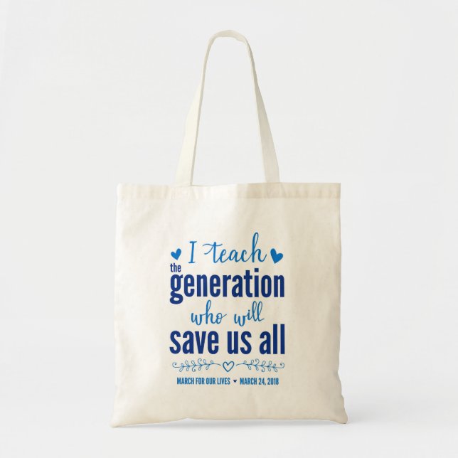 March for Our Lives Tote (Front)