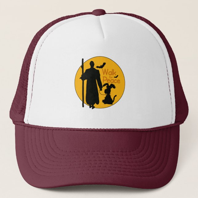 March for peace trucker hat (Front)