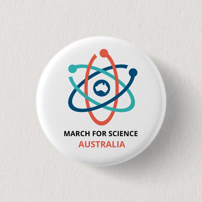 March for Science - Australia - 3 Cm Round Badge (Front)