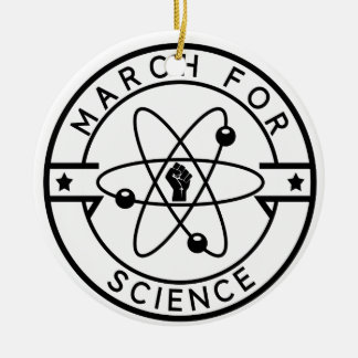 march_for science ceramic tree decoration