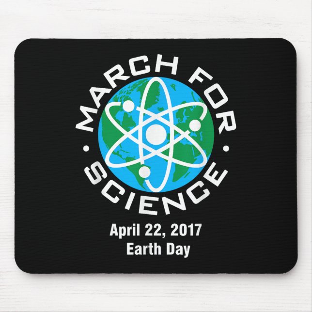 March For Science Earth Day 2017  Mouse Mat (Front)