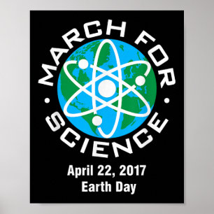 March For Science Earth Day 2017 Poster