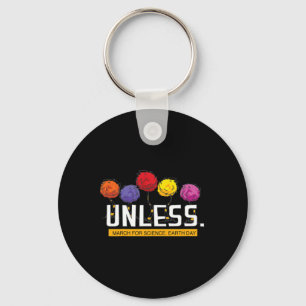 March For Science Earth Day Key Ring