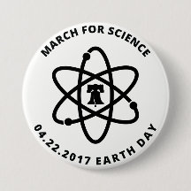 March for Science Philadelphia pin