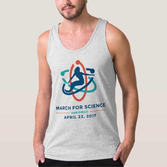 March For Science: San Diego - Grey Men's Tank