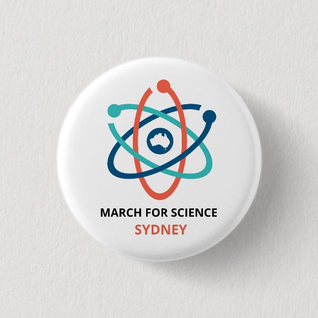 March for Science - Sydney - 3 Cm Round Badge (Front)