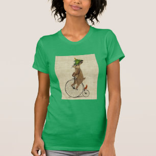 March Hare on Penny Farthing 3 T-Shirt
