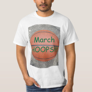 March HOOPS Basketball T-Shirt