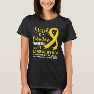 March Is Endometriosis Awareness Month Warrior Sup T-Shirt