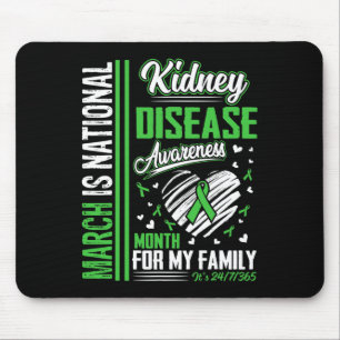 March Is National Kidney Disease Awareness Month Mouse Mat