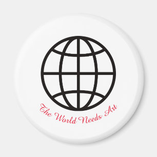 March is Youth Art Month, The World Needs Art Magnet