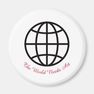 March is Youth Art Month, The World Needs Art Magnet