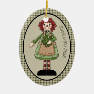 March "Luck O' the Irish" Annie Ornament