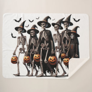 March of the Hollow – Tricksters in Formation Sherpa Blanket