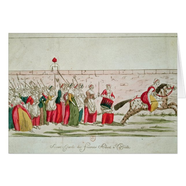 March of the Women on Versailles (Front Horizontal)