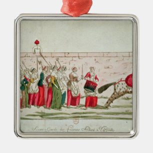 March of the Women on Versailles Metal Tree Decoration