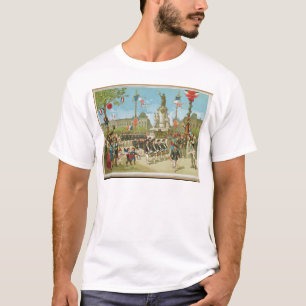 March-Past in the Place de la Republique T-Shirt