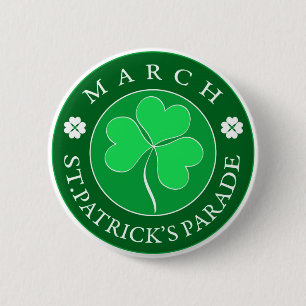 March Patrick Parade 6 Cm Round Badge