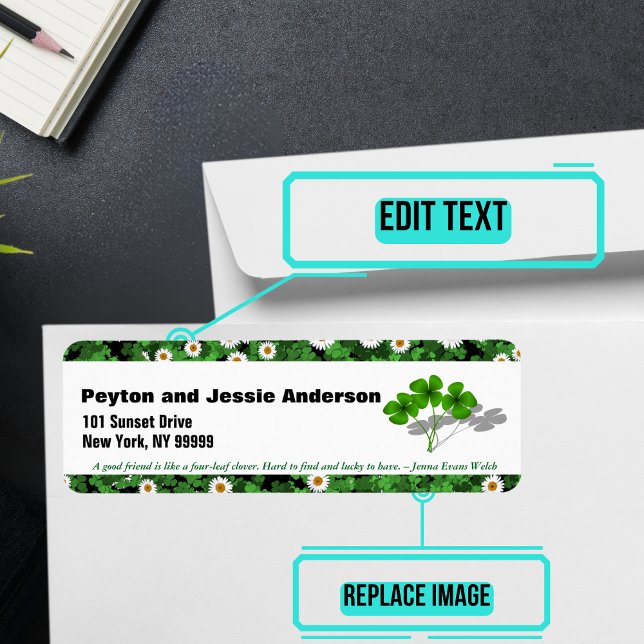 March Themed Personalised Address (Please enjoy our mailing labels. There is one for every month.)