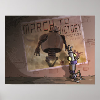 March to Victory Poster