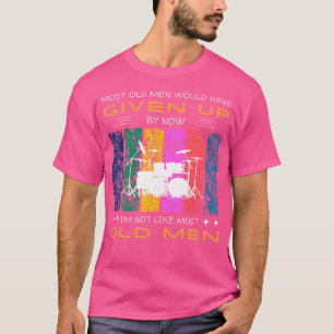 March To Your Own Beat With Our 'Drum Set' Design T-Shirt