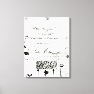 Marche des Gardes du Franc Comte' Canvas Print