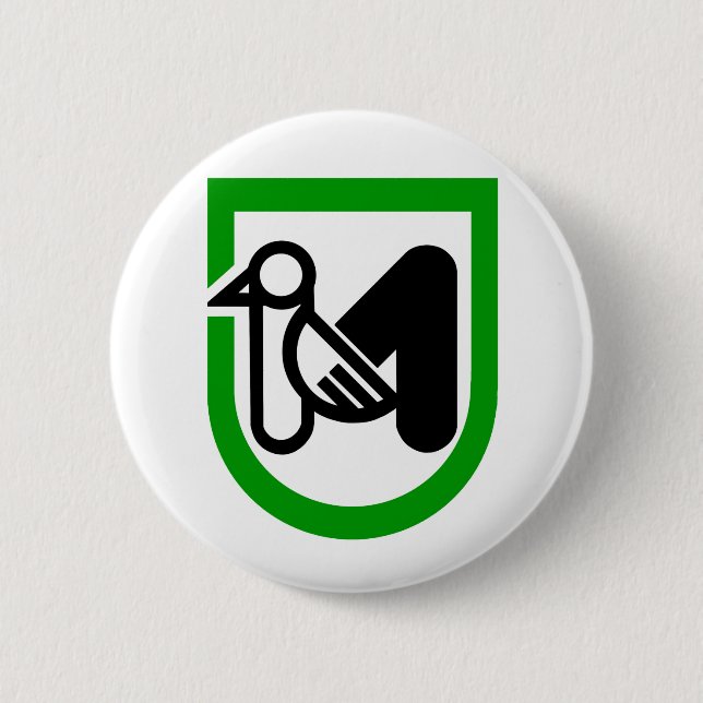 Marche Italy 6 Cm Round Badge (Front)