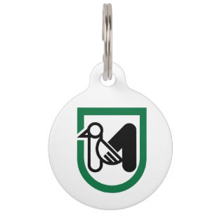 Marche (Region of Italy) flag Pet Tag