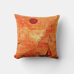 Marchen, popular painting by Paul Klee Cushion