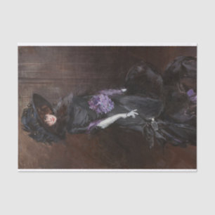 Marchesa Luisa Casati by Giovanni Boldini Tissue Paper