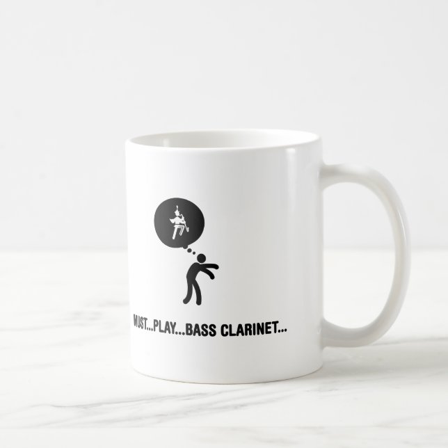 Marching Band - Bass Clarinet Coffee Mug (Right)