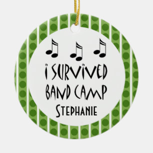 Marching Band Camp Personalised Ornament
