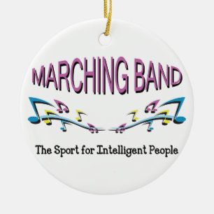 Marching Band Ceramic Tree Decoration