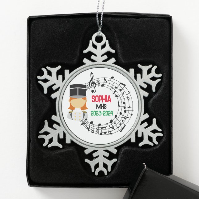 Marching Band Christmas Ornament (Box)