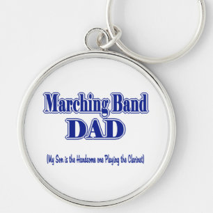 Marching Band Dad/ Clarinet Key Ring