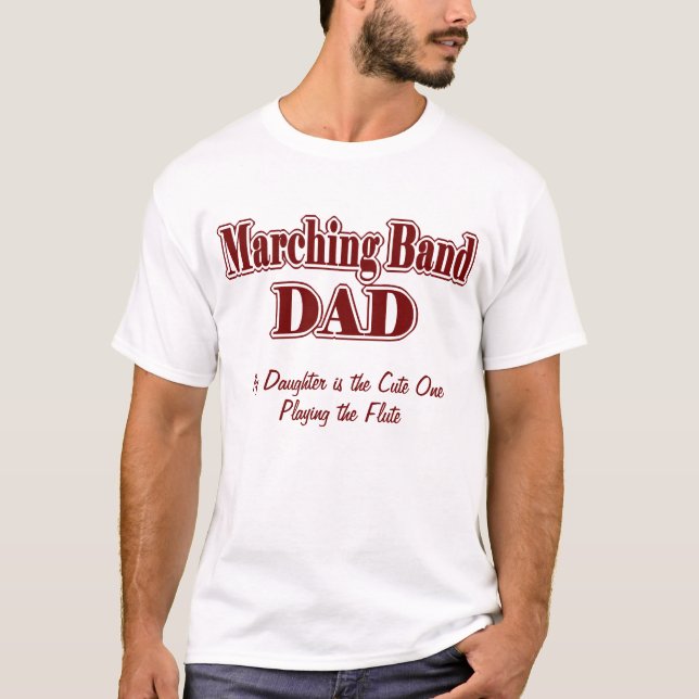 Marching Band Dad/ Daughter T-Shirt (Front)