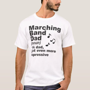 Marching Band Dad Definition Tshirt