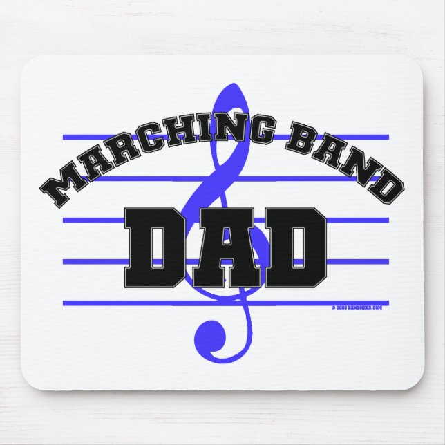Marching Band Dad Mouse Mat (Front)
