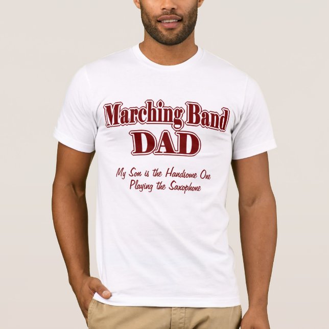 Marching Band Dad/ Son T-Shirt (Front)