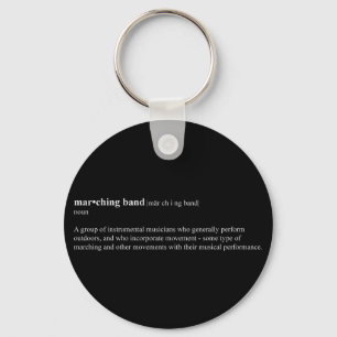 Marching Band Definition Key Ring