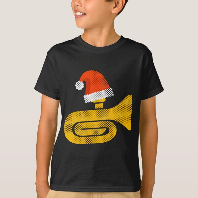 Marching Band Funny Tuba T-Shirt (Front)