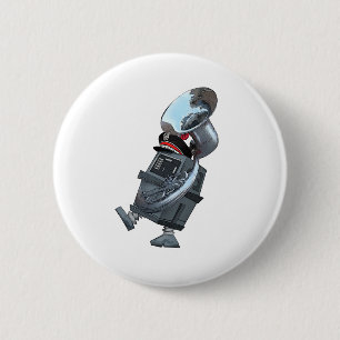 Marching band Gonk Droid 6 Cm Round Badge